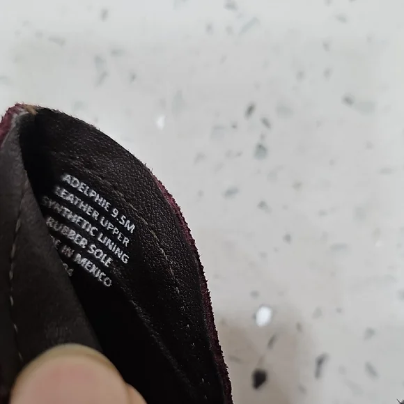 Steve Madden Women's Dark Red Ankle Booties - Picture 6 of 6